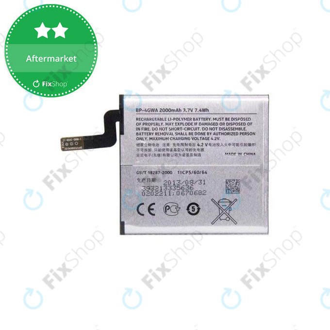 Nokia Lumia 720, 625 - Batterie BP-4GWA 2000mAh