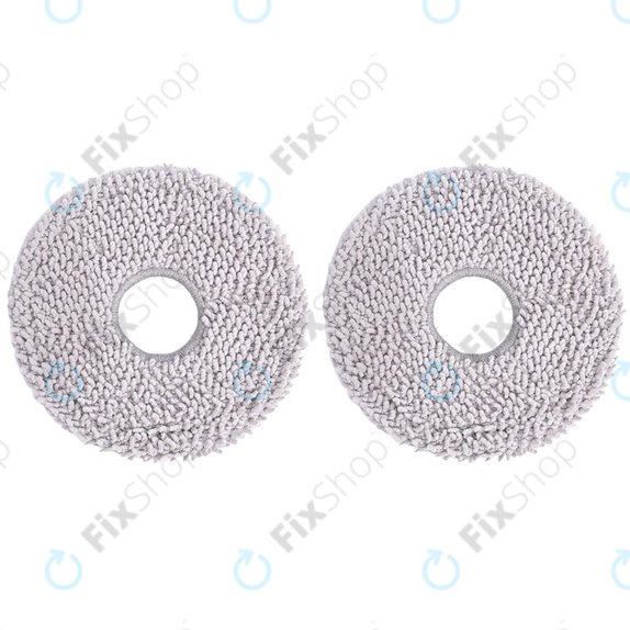 Chiffon de vadrouille, 2 pièces, Antibactérien pour Ecovacs Deebot T-series, X-series