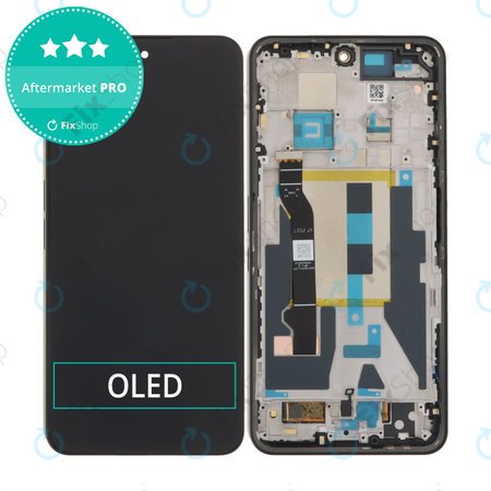 Nothing Phone (3a) Pro - Écran LCD + Écran tactile + Cadre (Black) OLED