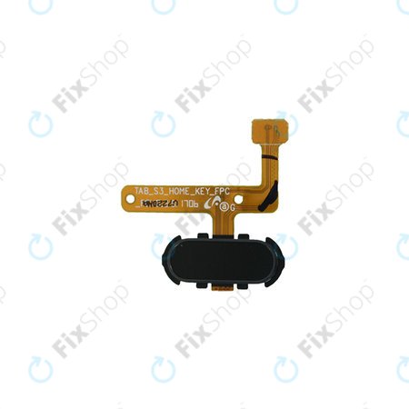 Samsung Galaxy Tab S3 T820, T825 - Bouton Home + Câble flexible - GH96-10613A Genuine Service Pack