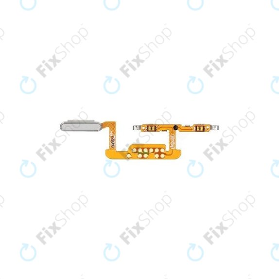 Samsung Galaxy Tab S7 T870, T875, T876B - Capteur d'empreintes digitales + câble flexible (Mystic Silver) - GH96-13643B Genuine Service Pack