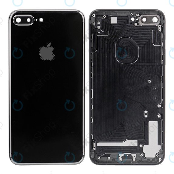 Apple iPhone 7 Plus - Boîtier arrière (Noir de jais)