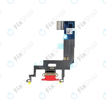 Apple iPhone XR - Connecteur de charge + Câble flexible (Rouge)