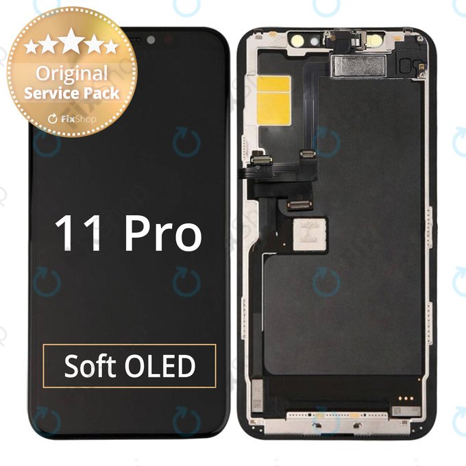 Apple iPhone 11 Pro - Écran LCD + Écran tactile + Cadre - 661-15931 Genuine Service Pack