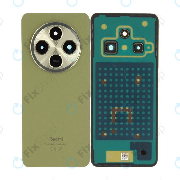 Cache batterie pour Xiaomi Redmi 14C 4G, Sage Green, 5600030C3NA00, Genuine Service Pack