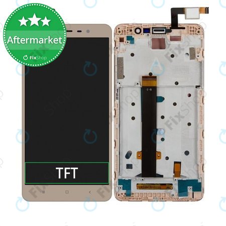 Xiaomi Redmi Note 3 - Écran LCD + Écran tactile + Cadre (Or)