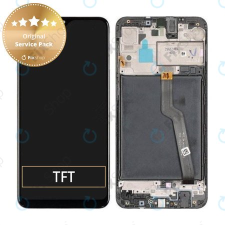 Samsung Galaxy A10 A105F, M10 M105F - Écran LCD + Ecran Tactile + Cadre (Noir) - GH82-20227A, GH82-20322A Genuine Service Pack