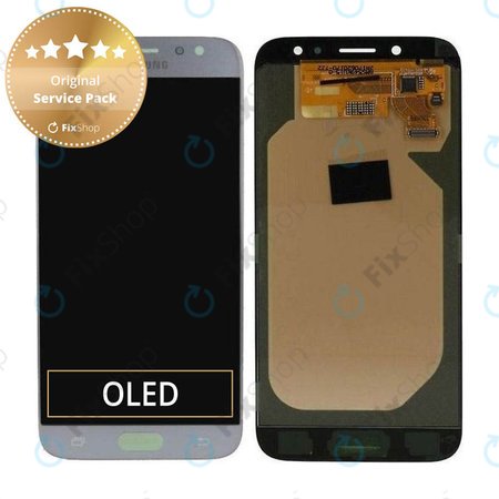 Samsung Galaxy J7 J730F (2017) - Écran LCD + Écran Tactile (Bleu) - GH97-20736B, GH97-20801B Genuine Service Pack