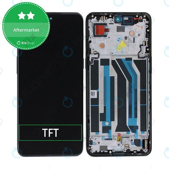 OnePlus 10T - Écran LCD + Écran tactile + Cadre (Moonstone Black) TFT