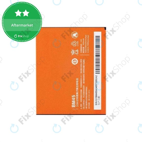 Xiaomi Redmi Note 2 - Batterie BM45 3020mAh