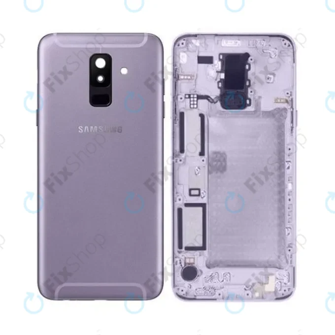 Samsung Galaxy A6 Plus A605 (2018) - Cache batterie (lavande) - GH82-16431B Genuine Service Pack