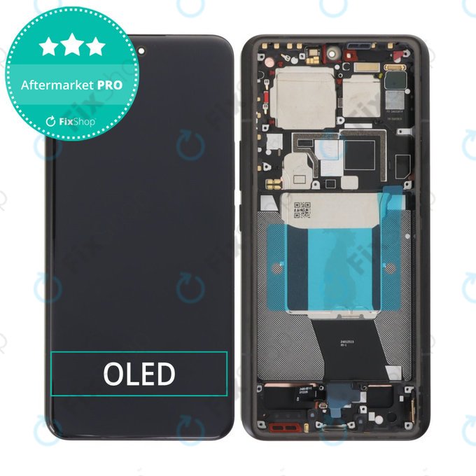 Xiaomi 14 Ultra - Écran LCD + Ecran Tactile + Cadre (Black) OLED