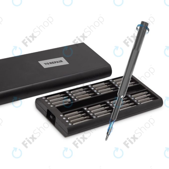 SBS - Jeu de tournevis avec poignée en aluminium 33en1