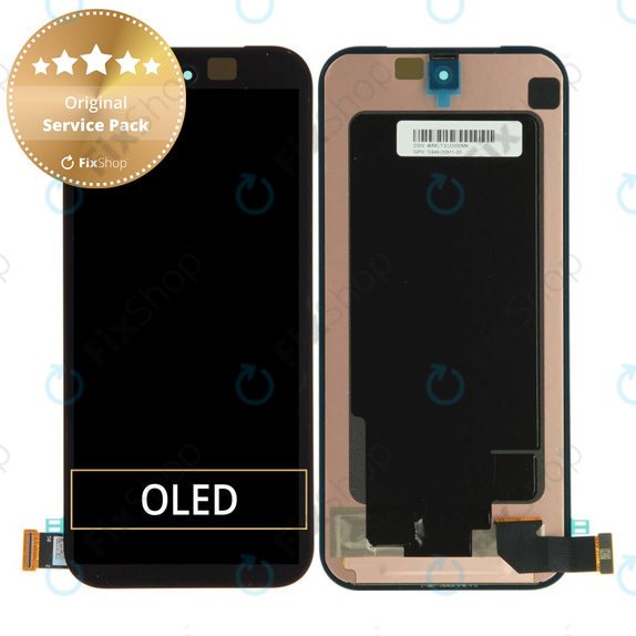 Écran pour Google Pixel 9 Pro Fold, Outer, Black, tactile sans cadre, G949-00911-00, Genuine Service Pack