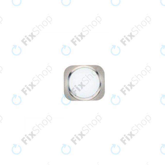 Apple iPhone 5S, SE - Bouton Home (Argent)