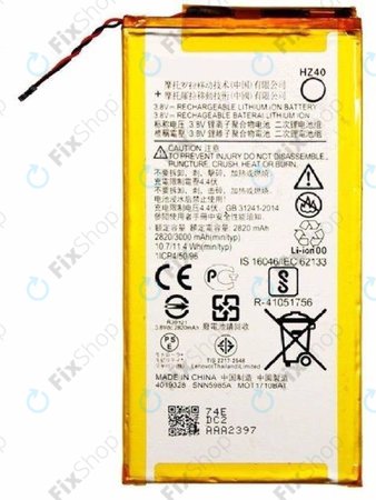 Motorola Moto Z2 Play XT1710-09 - Batterie HZ40 3000mAh