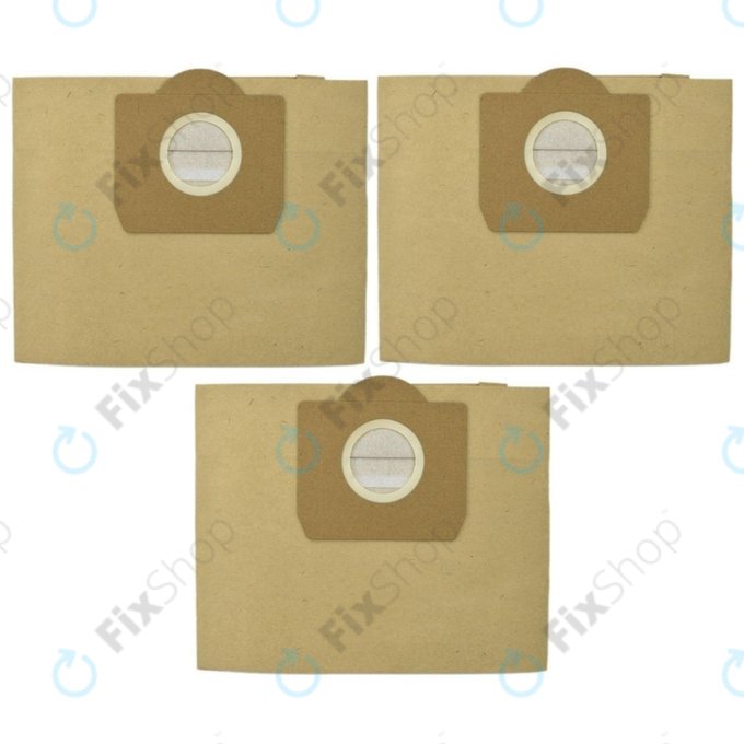 Sac à poussière, 3 pièces pour Kärcher MV 3-series, WD 3-series, A-series, SE-series
