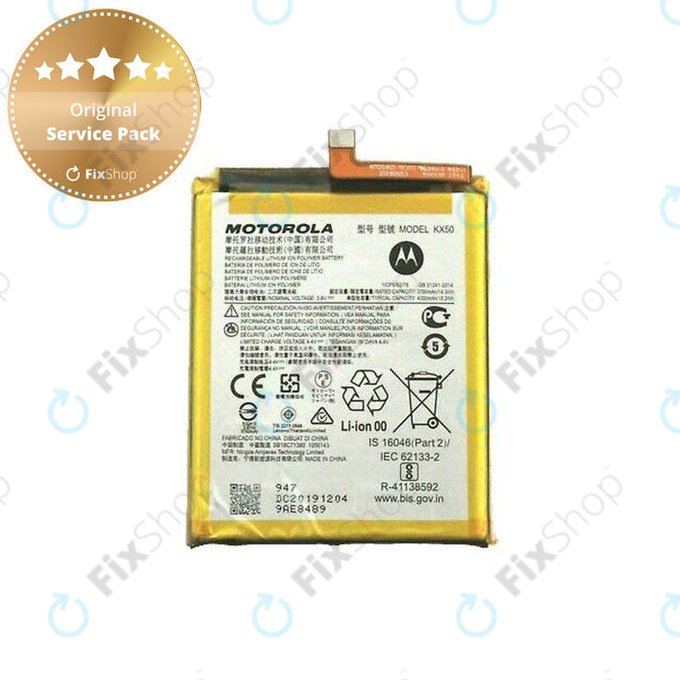 Motorola Moto G Pro - Batterie KX50 4000mAh - SB18C57819 Genuine Service Pack