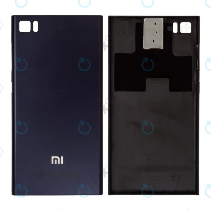Xiaomi Mi3 - Cache batterie (Noir)