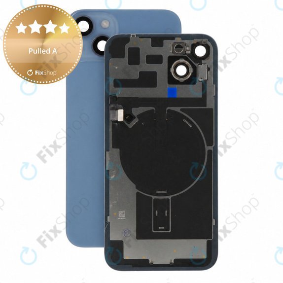 Verre de coque arrière pour iPhone 14 Plus, Blue, Pulled A
