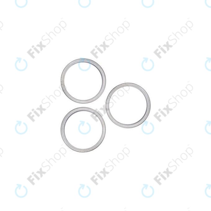 Apple iPhone 13 Pro, 13 Pro Max - Cadre d'objectif de caméra arrière (Graphite) - 3pcs