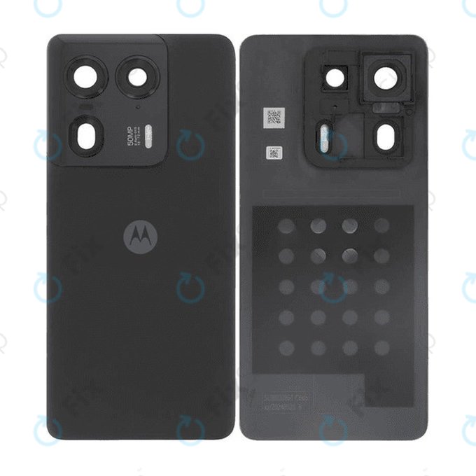 Motorola Edge 50 Ultra - Cache batterie (Forest Grey) - 5S58C24471 Genuine Service Pack