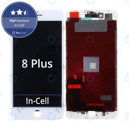 Apple iPhone 8 Plus - Écran LCD + Écran tactile + Cadre (Blanc) In-Cell FixPremium