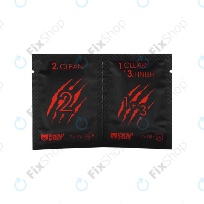 Lingettes nettoyantes 40pièces, Thermal Grizzly TG