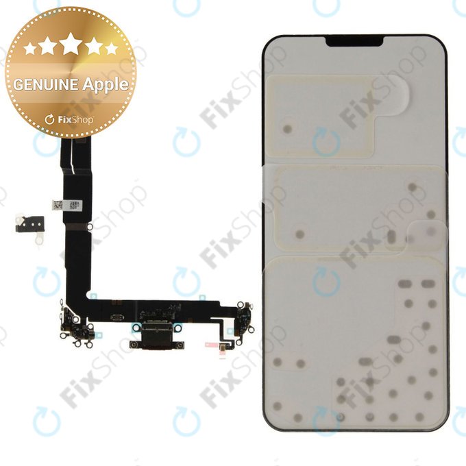 Connecteur de charge + Câble flexible pour iPhone 16 Plus | Black | 923-11092 | Genuine Apple