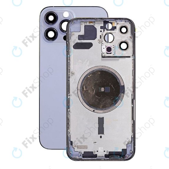 Apple iPhone 13 Pro Max - Boîtier arrière (Bleu)