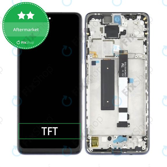 Xiaomi Mi 10T Lite 5G - Écran LCD + Écran tactile + Cadre (Pearl Gray) TFT