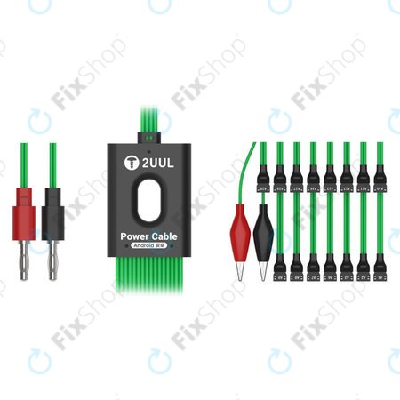 Câble d'alimentation de démarrage Android, 16-en-1, 2UUL PW04
