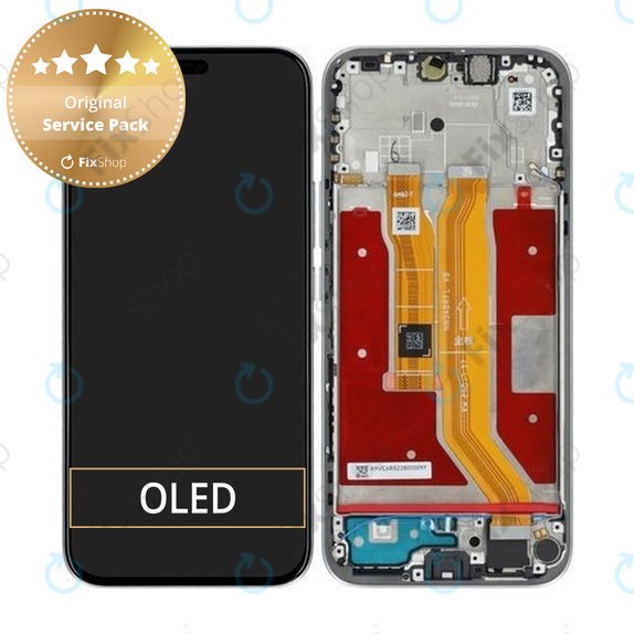 Honor 400 Lite - Écran LCD + Écran tactile + Cadre (Velvet Grey) - 0235ANTG Genuine Service Pack