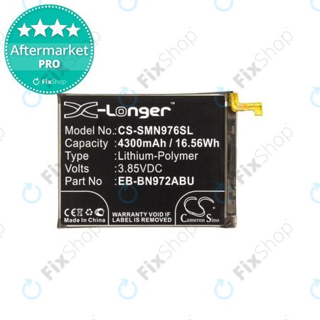 Samsung Galaxy Note 10 Plus N975F - Batterie EB-BN972ABU 4300mAh HQ