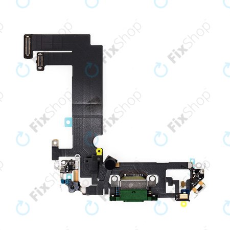 Apple iPhone 12 Mini - Connecteur de charge + Câble flexible (Vert)