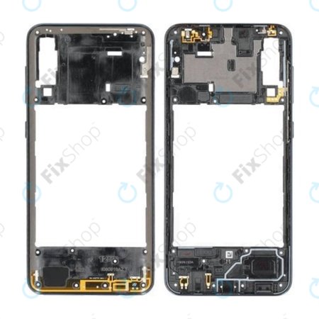 Samsung Galaxy A30s A307F - Cadre central (Prism Crush Black) - GH98-44765A Genuine Service Pack