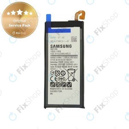 Samsung Galaxy J3 J330F (2017) - Batterie EB-BJ330ABE 2400mAh - GH43-04756A Genuine Service Pack