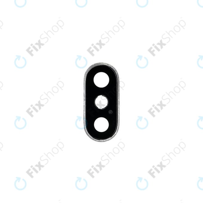 Apple iPhone XS Max - Objectif d'appareil photo + cadre (Silver)