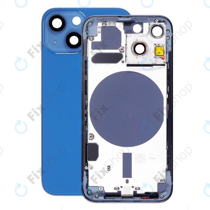 Apple iPhone 13 Mini - Boîtier arrière (Bleu)