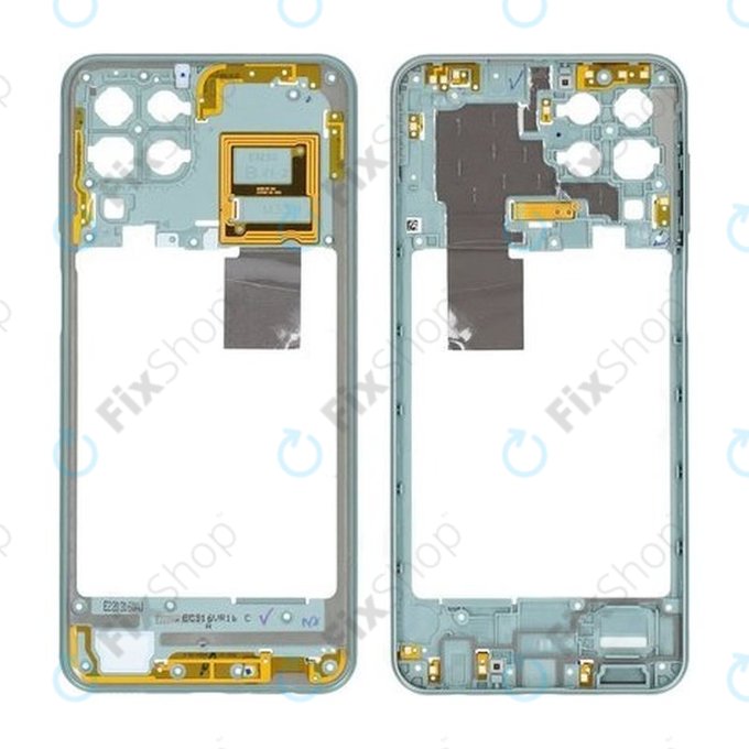 Samsung Galaxy M33 5G M336B - Cadre central (Vert) - GH98-47410C Genuine Service Pack