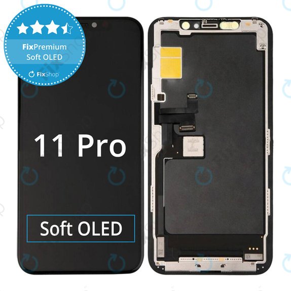 Apple iPhone 11 Pro - Écran LCD + Ecran Tactile + Cadre Soft OLED FixPremium