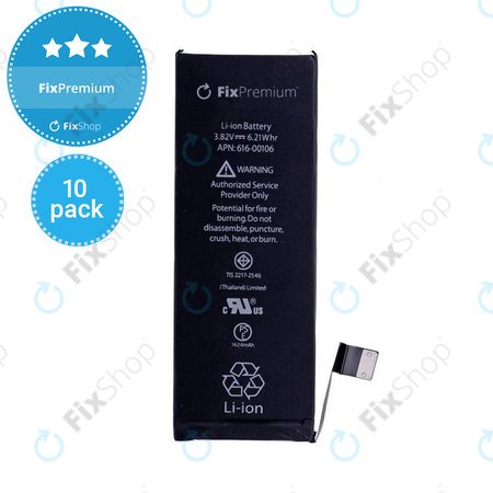 Apple iPhone SE - Batterie 1624mAh FixPremium (10pcs)