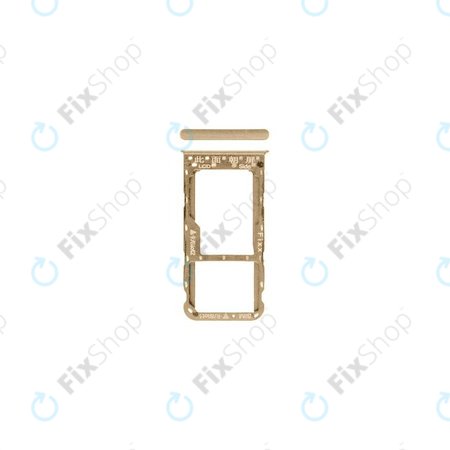 Huawei P Smart FIG-L31 - Plateau SIM/SD (Or) - 51661HCU
