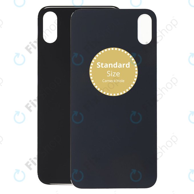 Apple iPhone XS Max - Verre du boîtier arrière (gris sidéral)