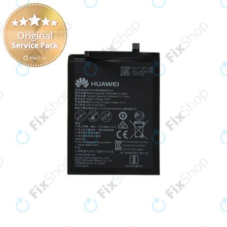 Huawei Mate 10 Lite, Honor 7X, Nova 2 Plus, P Smart Plus (Nova 3i), P30 Lite, P30 Lite 2020 - Batterie HB356687ECW 3340mAh - 24022598, 24022698, 24022872