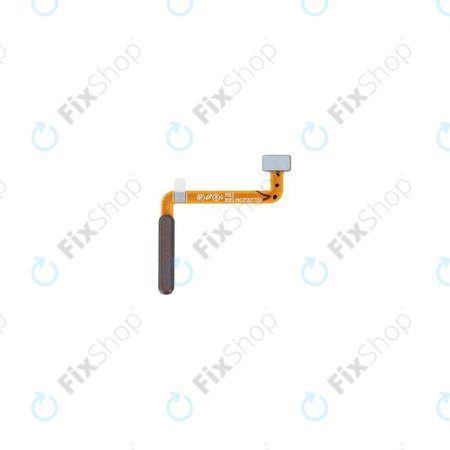 Samsung Galaxy M53 5G M536B - Capteur d'empreintes digitales + Câble flexible (Marron) - GH96-15110B Genuine Service Pack