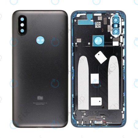 Xiaomi Mi A2 (Mi 6X) - Cache batterie (Noir) - 5606200580B6 Genuine Service Pack