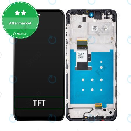 Motorola Moto G13 - Écran LCD + Ecran Tactile + Cadre (Matte Charcoal) TFT