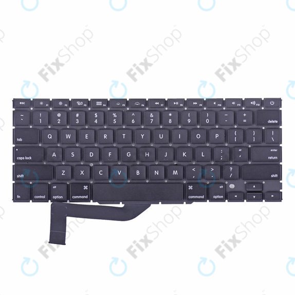 Apple MacBook Pro 15" Retina A1398 (Mi 2012 - Mi 2015) - Clavier US