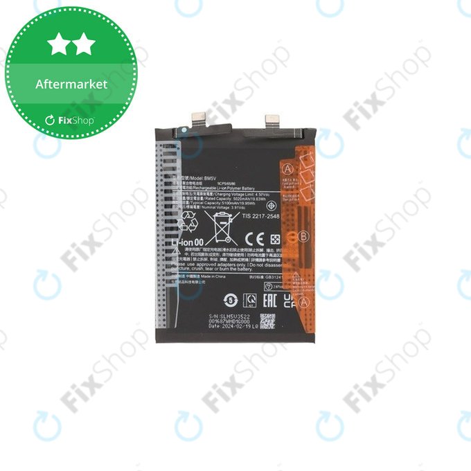 Xiaomi Redmi Note 13 Pro 5G 2312DRA50C - Batterie BM5V 5100mAh